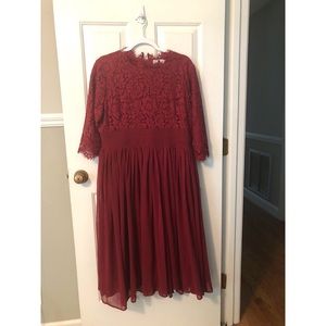Dainty Jewells Sz XL Exquisite English Manor Dress